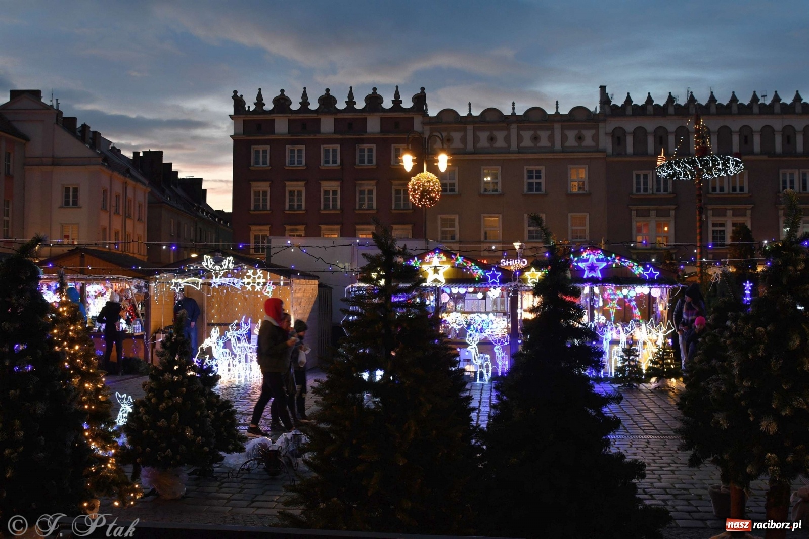 Zdjęcie w galerii na portalu naszraciborz.pl: Sobotni jarmark bożonarodzeniowy w Raciborzu [FOTO]  wiadomości z regionu