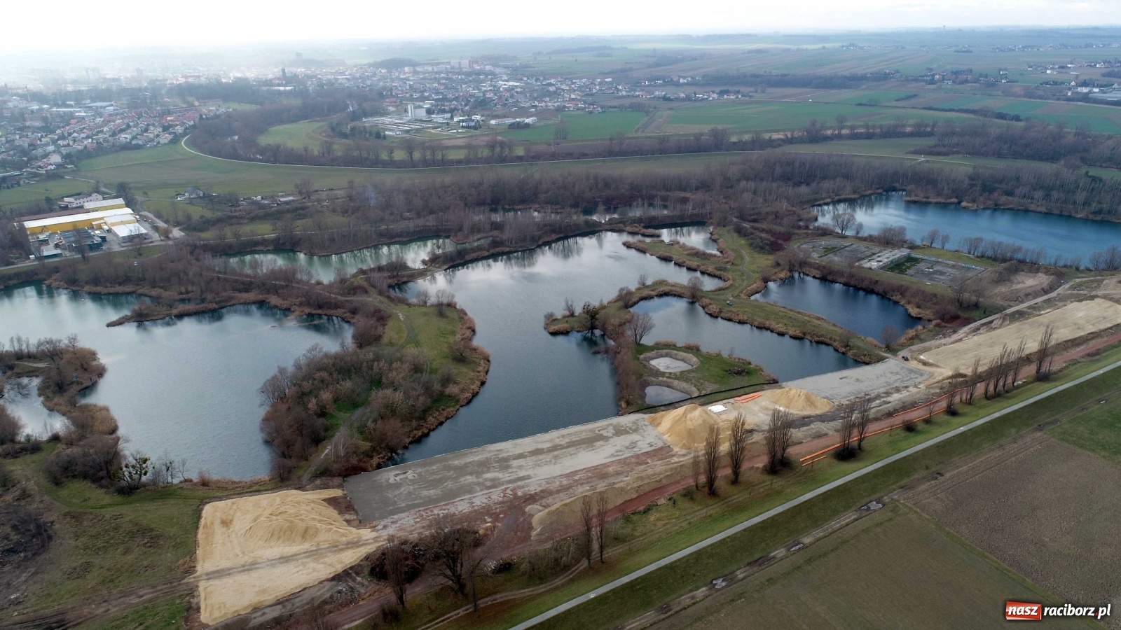 Zdjęcie w galerii na portalu naszraciborz.pl: Wschodnia obwodnica Raciborza. Najnowszy raport z budowy [FOTO i WIDEO] wiadomości z regionu