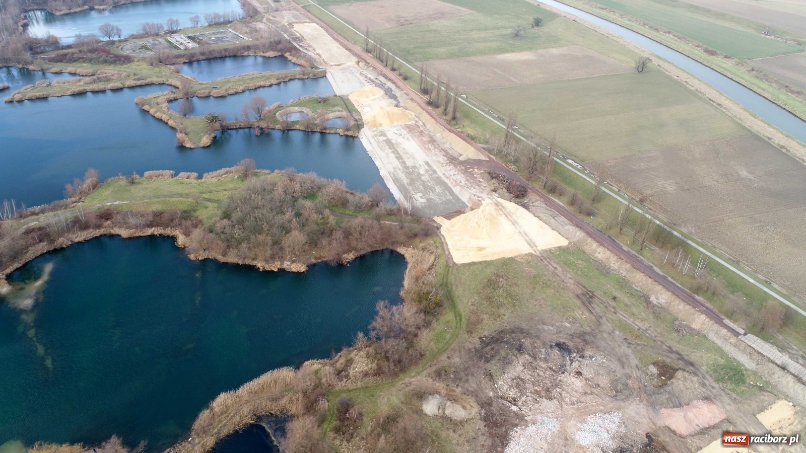 Zdjęcie w galerii na portalu naszraciborz.pl: Wschodnia obwodnica Raciborza. Najnowszy raport z budowy [FOTO i WIDEO] wiadomości z regionu