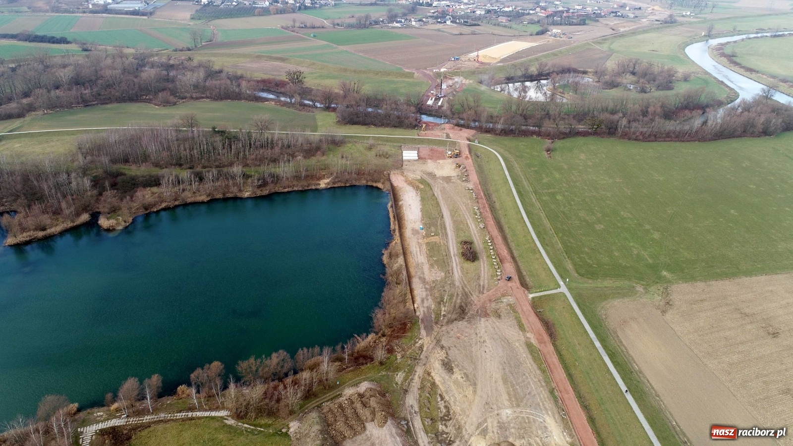 Zdjęcie w galerii na portalu naszraciborz.pl: Wschodnia obwodnica Raciborza. Najnowszy raport z budowy [FOTO i WIDEO] wiadomości z regionu