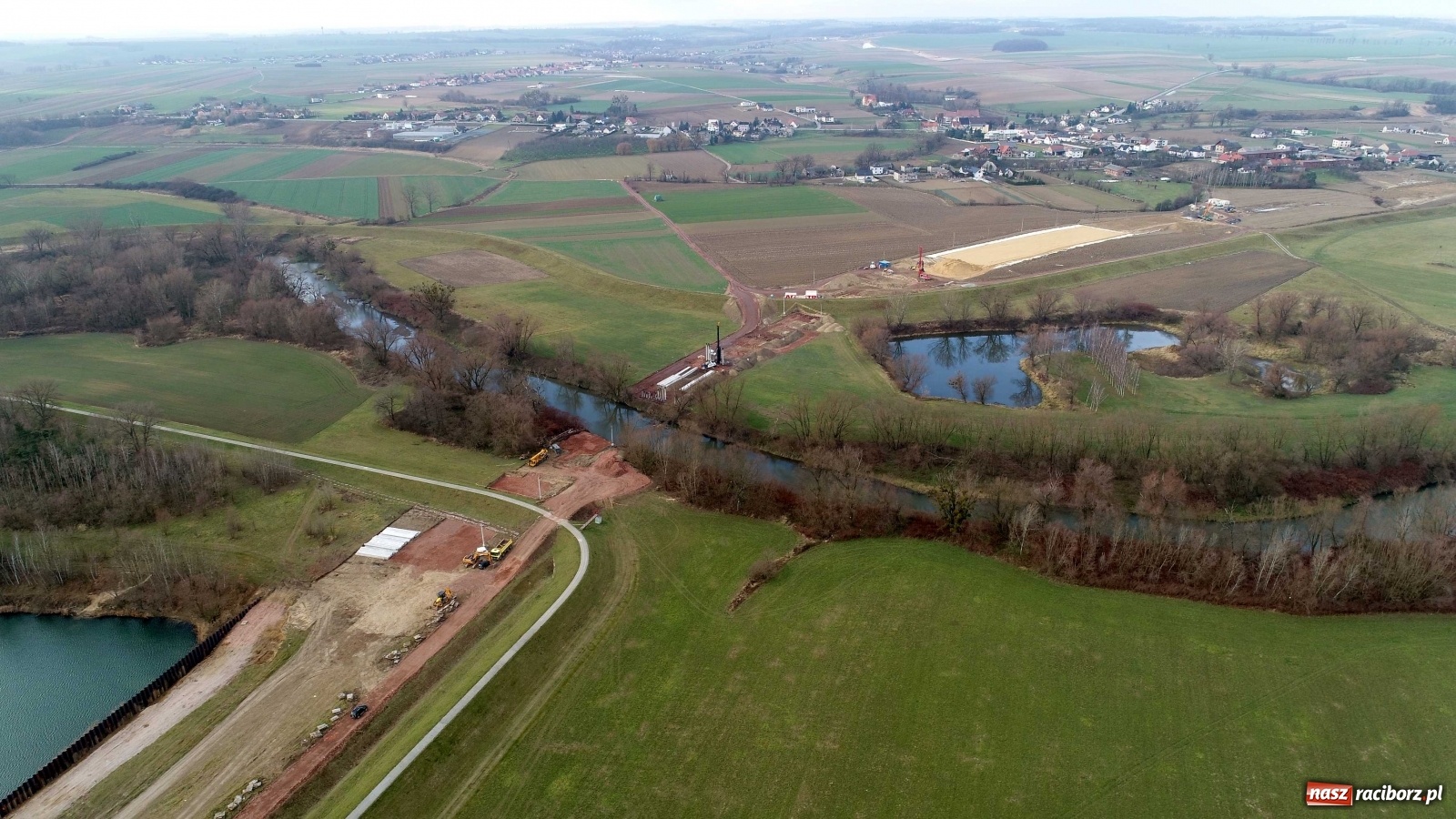 Zdjęcie w galerii na portalu naszraciborz.pl: Wschodnia obwodnica Raciborza. Najnowszy raport z budowy [FOTO i WIDEO] wiadomości z regionu