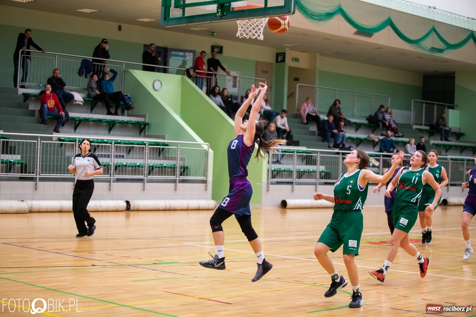 Zdjęcie w galerii na portalu naszraciborz.pl: Koszykarki RKK AZS Racibórz przegrały z KS Pogoń Ruda Śląska wiadomości z regionu