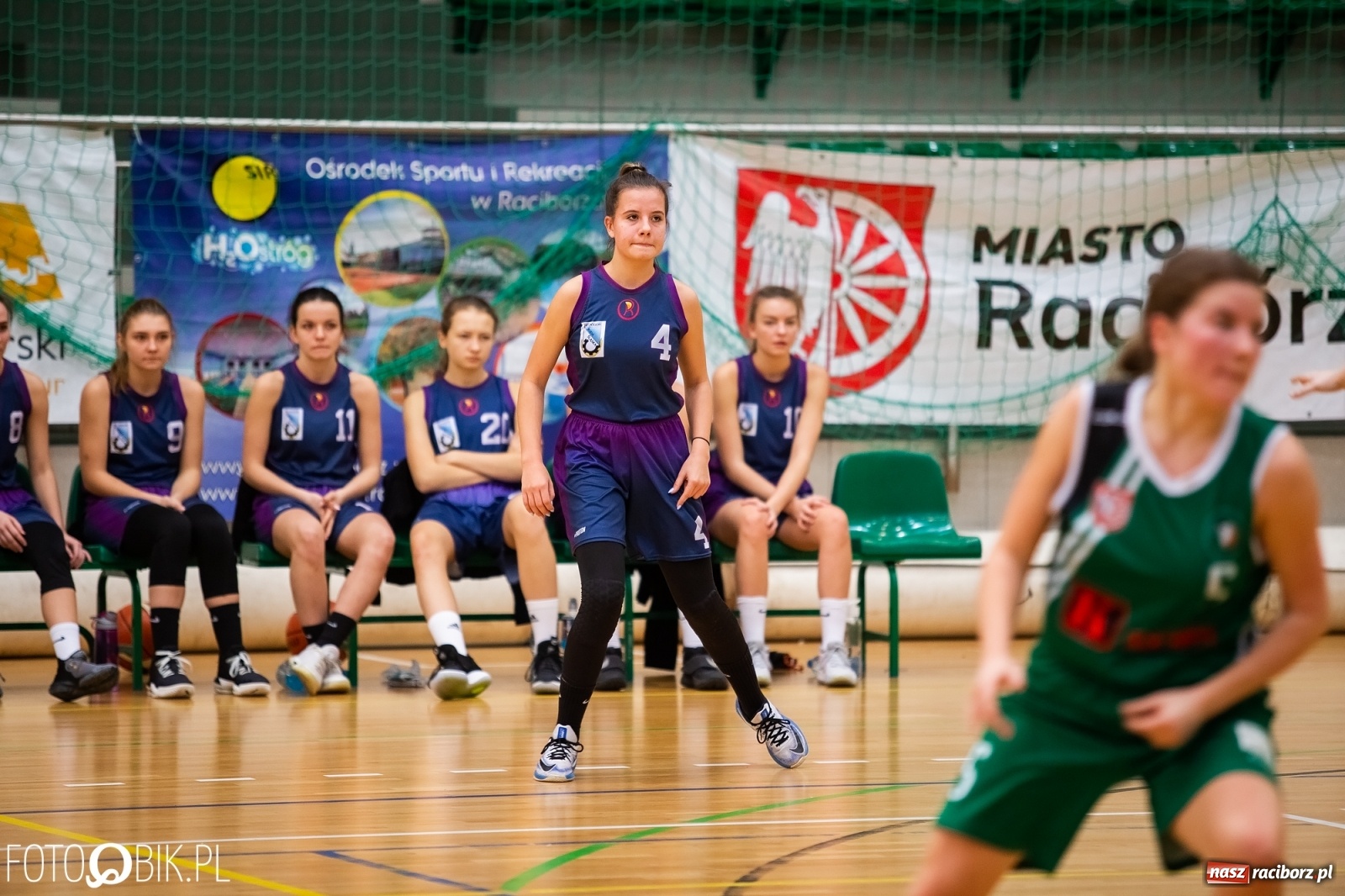 Zdjęcie w galerii na portalu naszraciborz.pl: Koszykarki RKK AZS Racibórz przegrały z KS Pogoń Ruda Śląska wiadomości z regionu