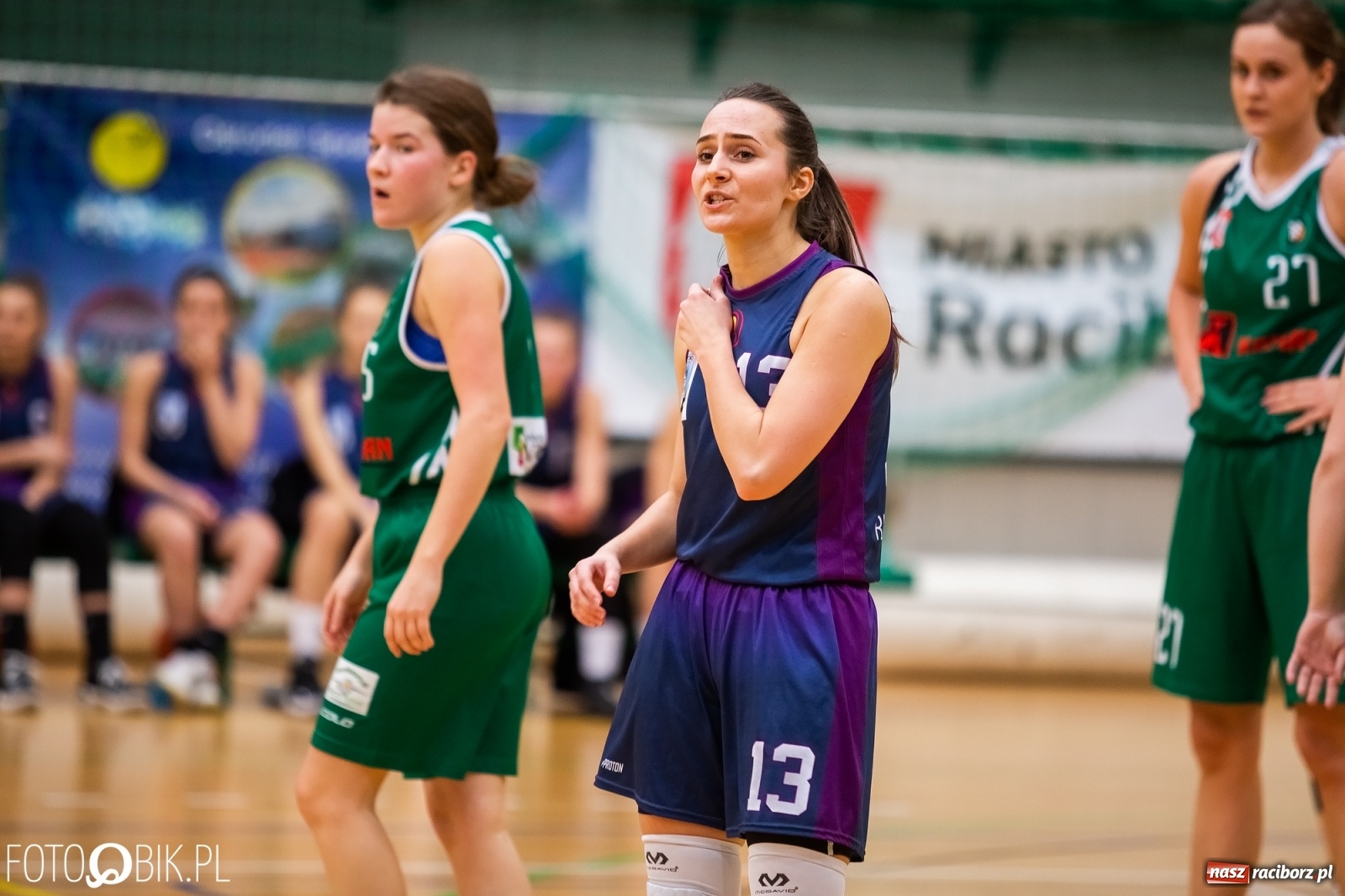 Zdjęcie w galerii na portalu naszraciborz.pl: Koszykarki RKK AZS Racibórz przegrały z KS Pogoń Ruda Śląska wiadomości z regionu