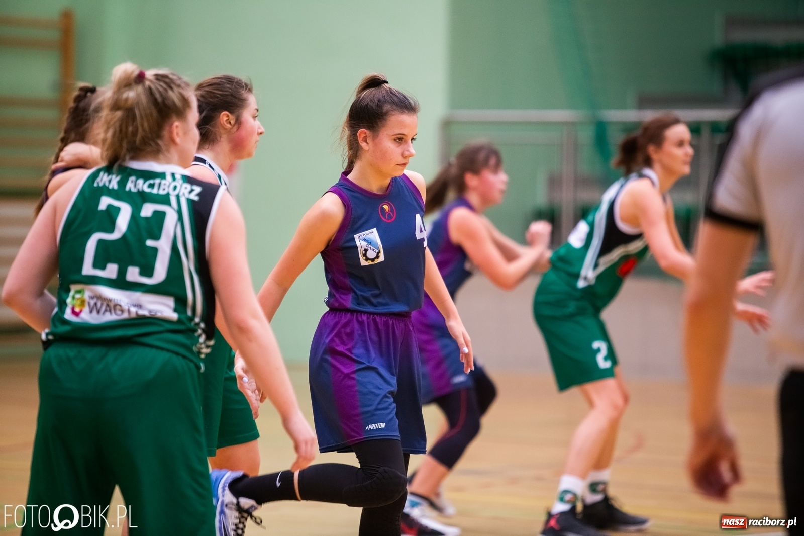 Zdjęcie w galerii na portalu naszraciborz.pl: Koszykarki RKK AZS Racibórz przegrały z KS Pogoń Ruda Śląska wiadomości z regionu