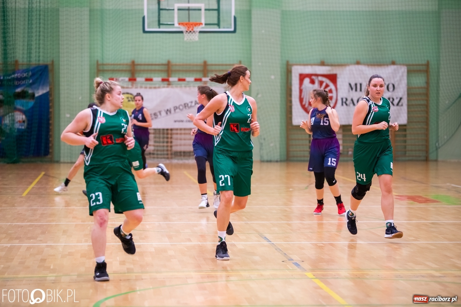 Zdjęcie w galerii na portalu naszraciborz.pl: Koszykarki RKK AZS Racibórz przegrały z KS Pogoń Ruda Śląska wiadomości z regionu