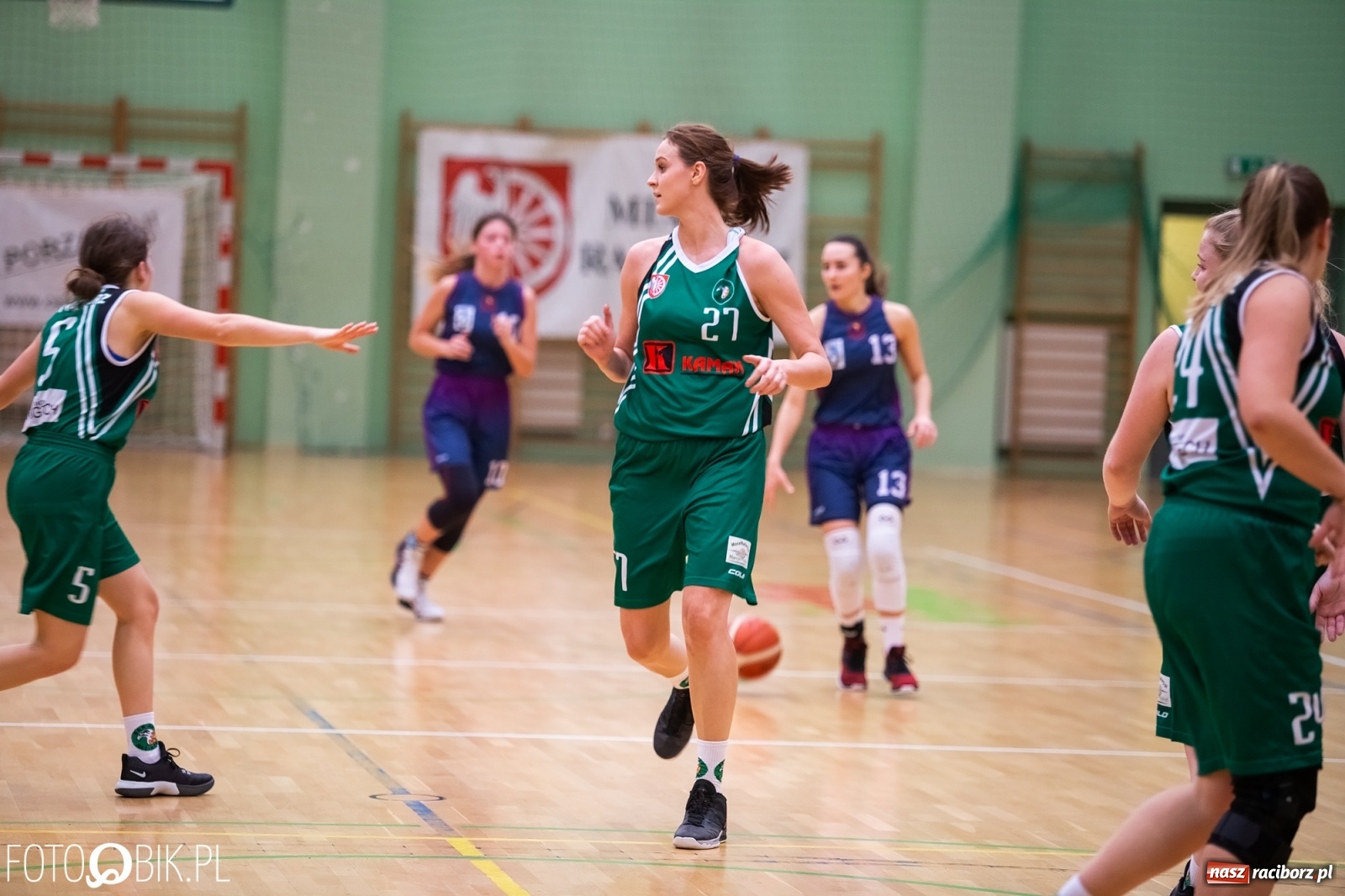 Zdjęcie w galerii na portalu naszraciborz.pl: Koszykarki RKK AZS Racibórz przegrały z KS Pogoń Ruda Śląska wiadomości z regionu