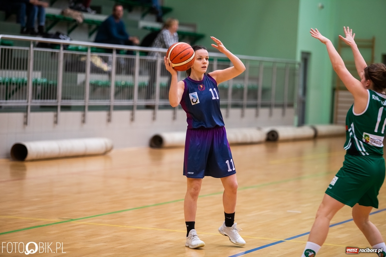 Zdjęcie w galerii na portalu naszraciborz.pl: Koszykarki RKK AZS Racibórz przegrały z KS Pogoń Ruda Śląska wiadomości z regionu