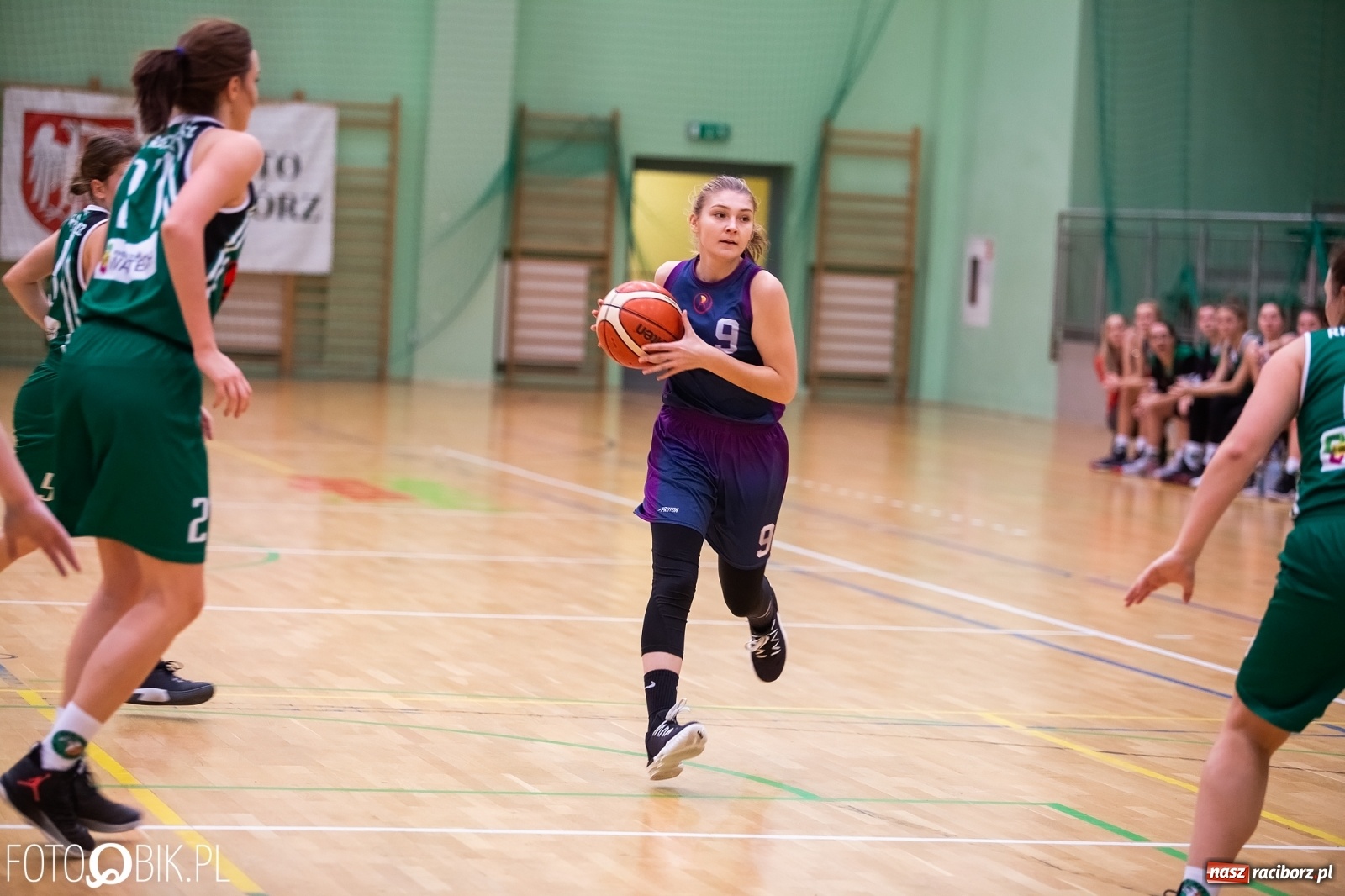 Zdjęcie w galerii na portalu naszraciborz.pl: Koszykarki RKK AZS Racibórz przegrały z KS Pogoń Ruda Śląska wiadomości z regionu