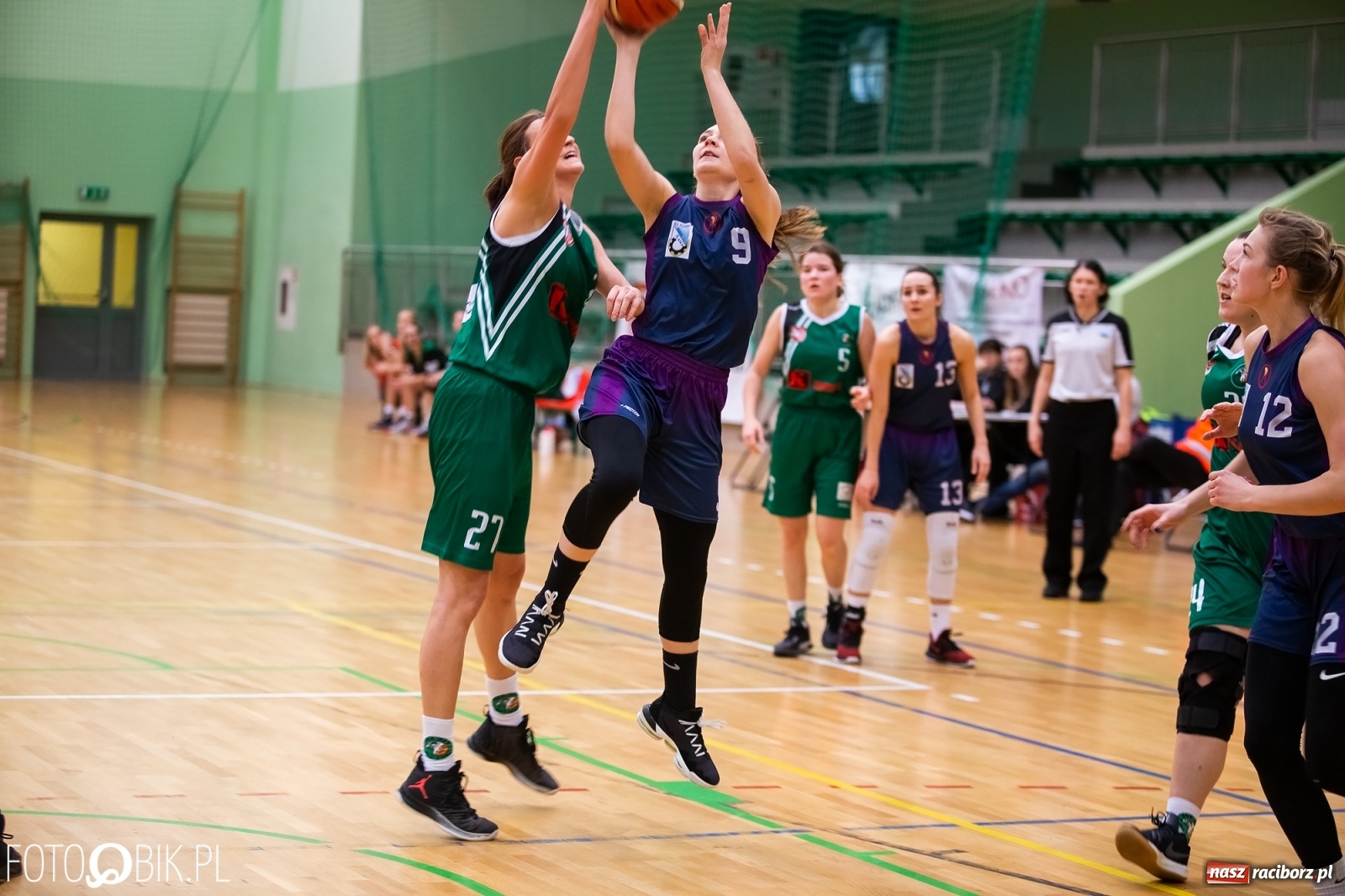 Zdjęcie w galerii na portalu naszraciborz.pl: Koszykarki RKK AZS Racibórz przegrały z KS Pogoń Ruda Śląska wiadomości z regionu