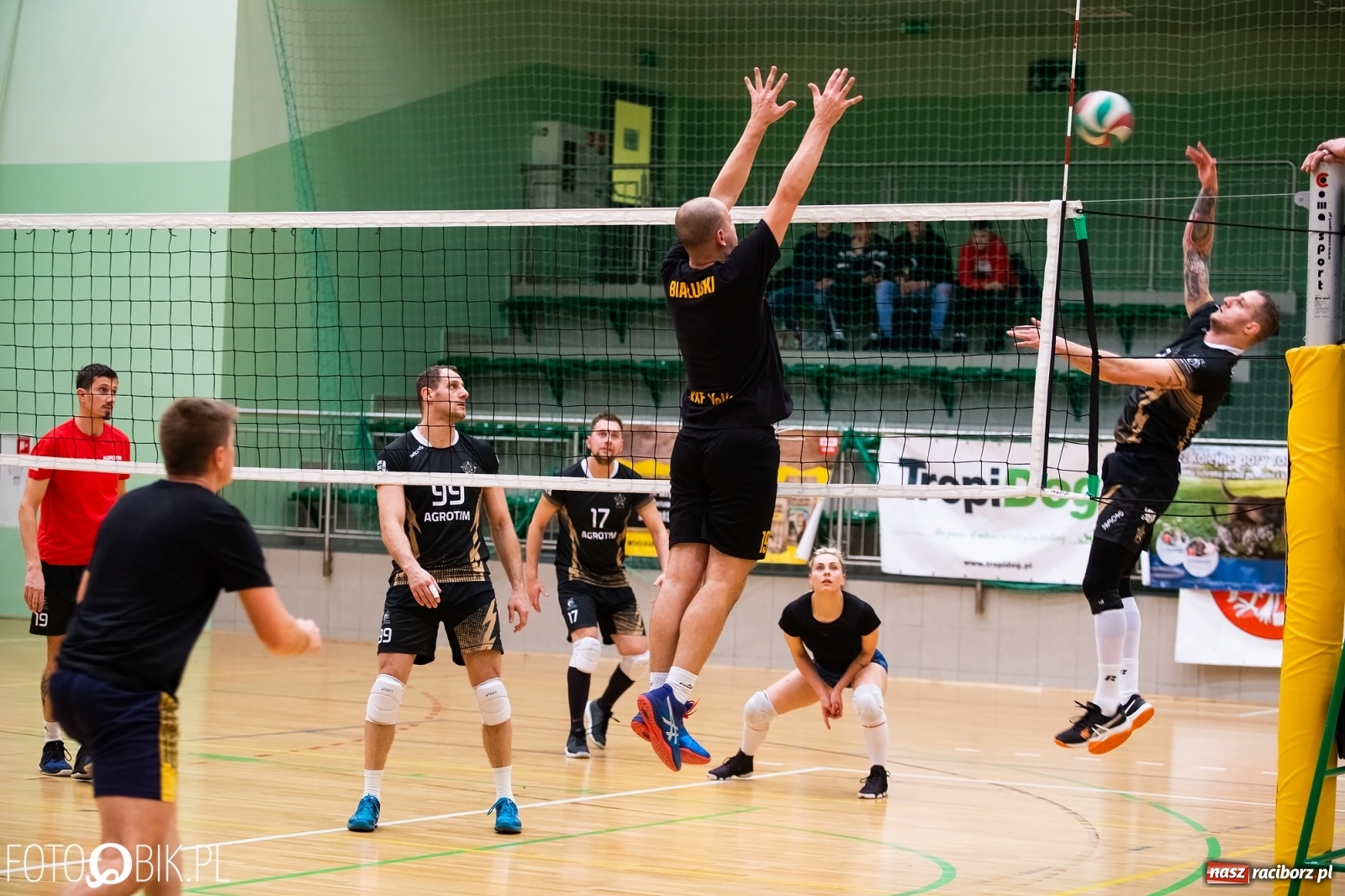 Zdjęcie w galerii na portalu naszraciborz.pl: Raciborski Nocny Turniej Mikołajkowy w Piłce Siatkowej wiadomości z regionu