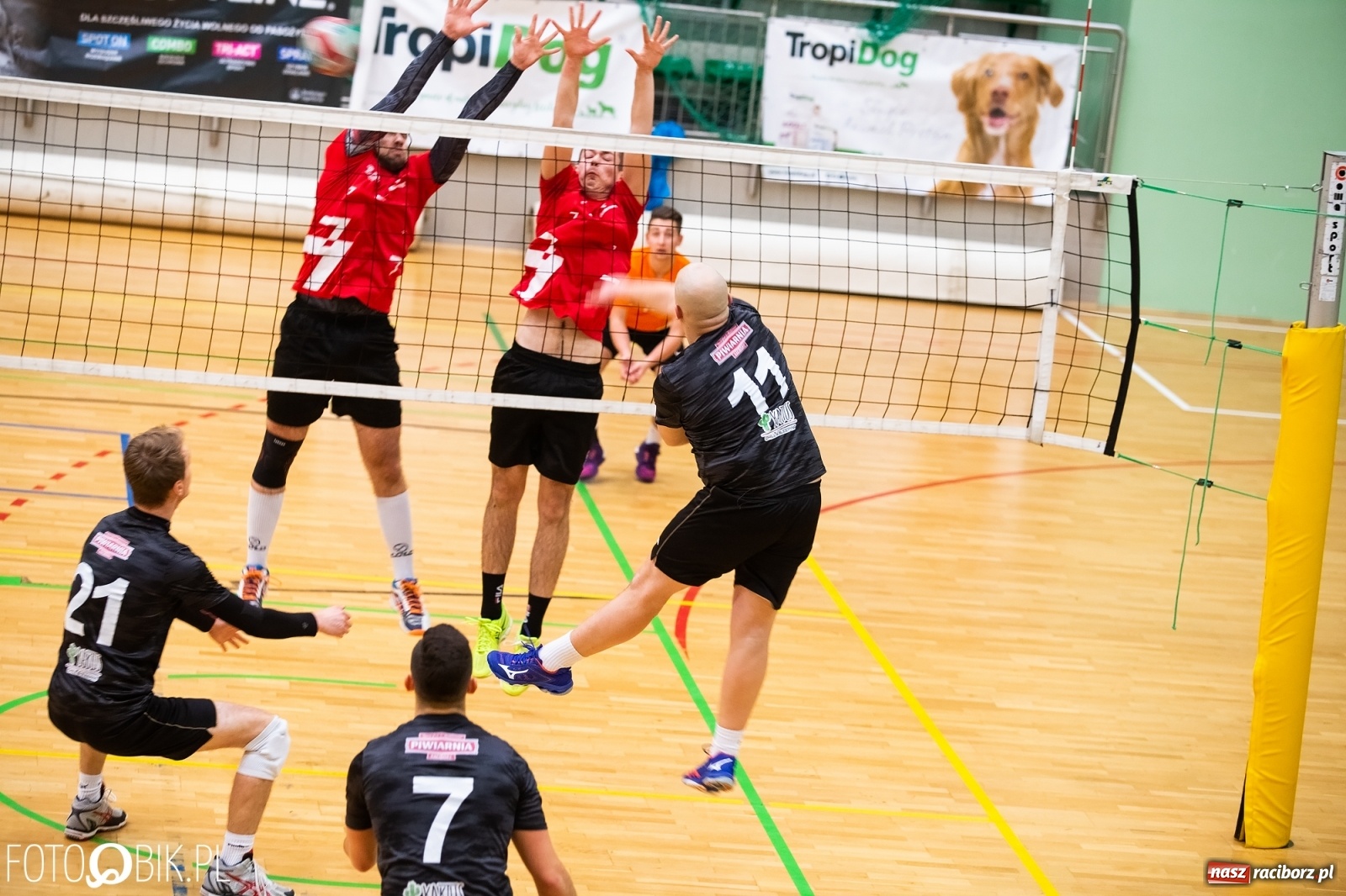Zdjęcie w galerii na portalu naszraciborz.pl: Raciborski Nocny Turniej Mikołajkowy w Piłce Siatkowej wiadomości z regionu