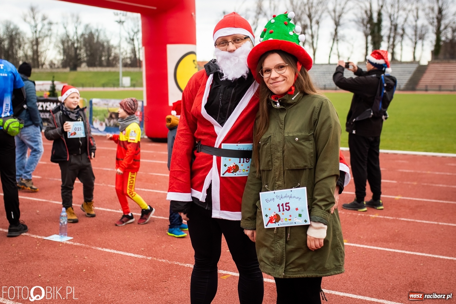 Zdjęcie w galerii na portalu naszraciborz.pl: Raciborski Bieg Mikołajkowy [FOTO i WIDEO] wiadomości z regionu