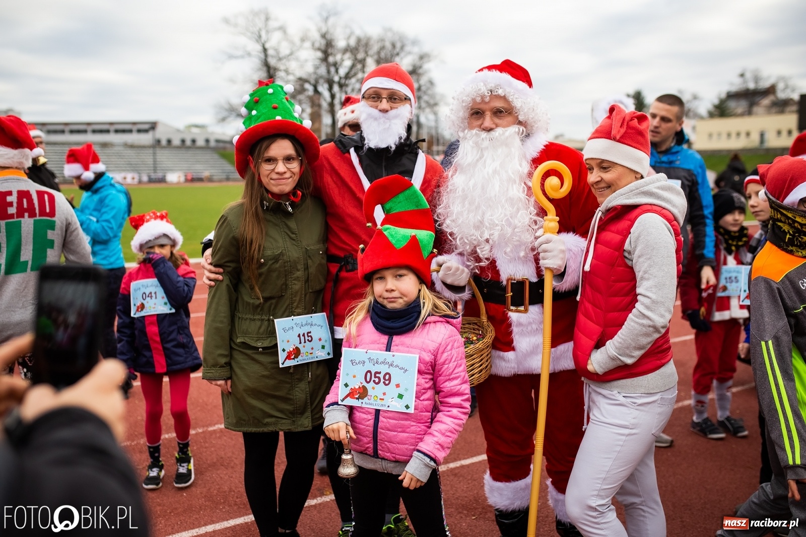 Zdjęcie w galerii na portalu naszraciborz.pl: Raciborski Bieg Mikołajkowy [FOTO i WIDEO] wiadomości z regionu