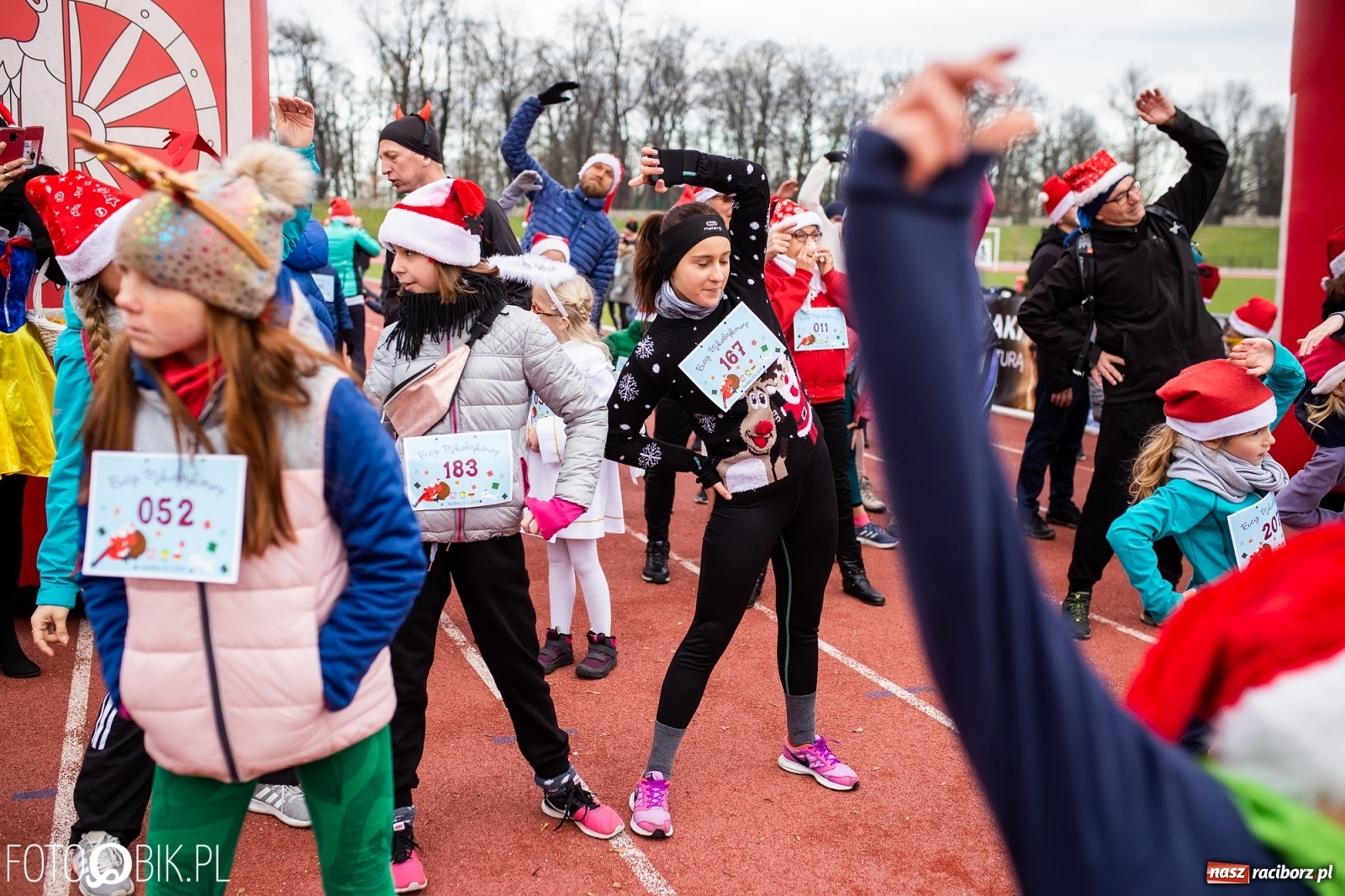 Zdjęcie w galerii na portalu naszraciborz.pl: Raciborski Bieg Mikołajkowy [FOTO i WIDEO] wiadomości z regionu