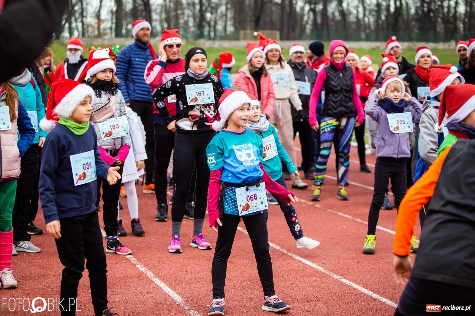 Zdjęcie w galerii na portalu naszraciborz.pl: Raciborski Bieg Mikołajkowy [FOTO i WIDEO] wiadomości z regionu