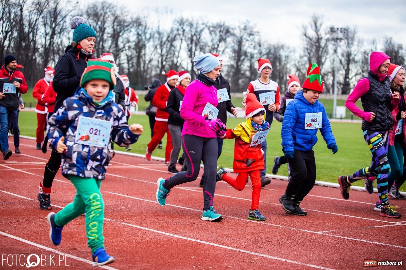 Zdjęcie w galerii na portalu naszraciborz.pl: Raciborski Bieg Mikołajkowy [FOTO i WIDEO] wiadomości z regionu