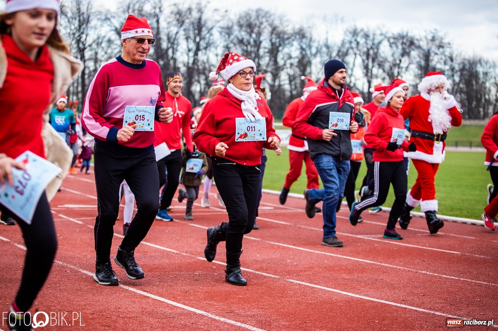 Zdjęcie w galerii na portalu naszraciborz.pl: Raciborski Bieg Mikołajkowy [FOTO i WIDEO] wiadomości z regionu