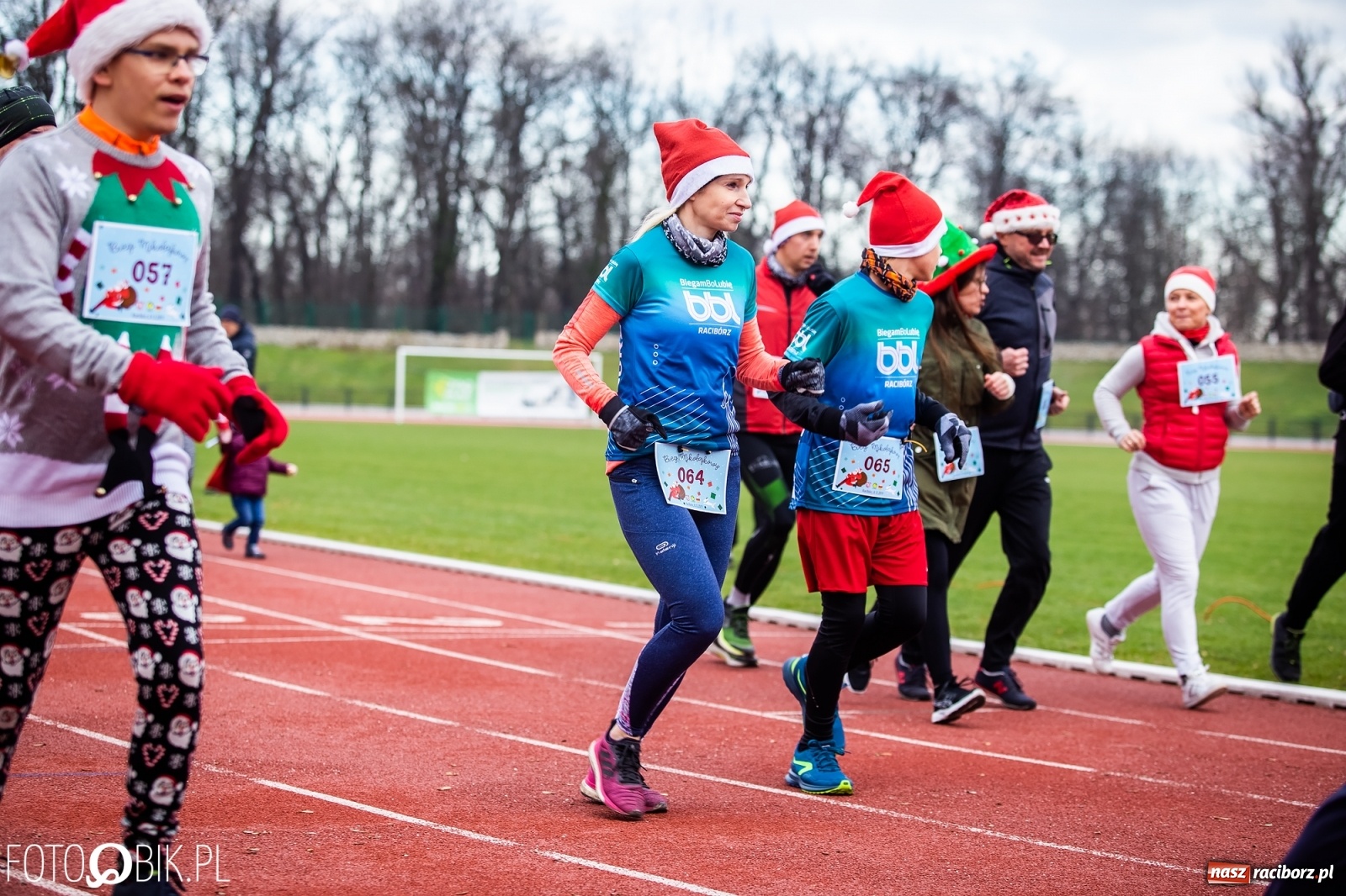 Zdjęcie w galerii na portalu naszraciborz.pl: Raciborski Bieg Mikołajkowy [FOTO i WIDEO] wiadomości z regionu