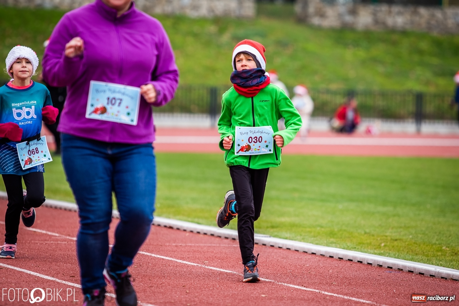 Zdjęcie w galerii na portalu naszraciborz.pl: Raciborski Bieg Mikołajkowy [FOTO i WIDEO] wiadomości z regionu