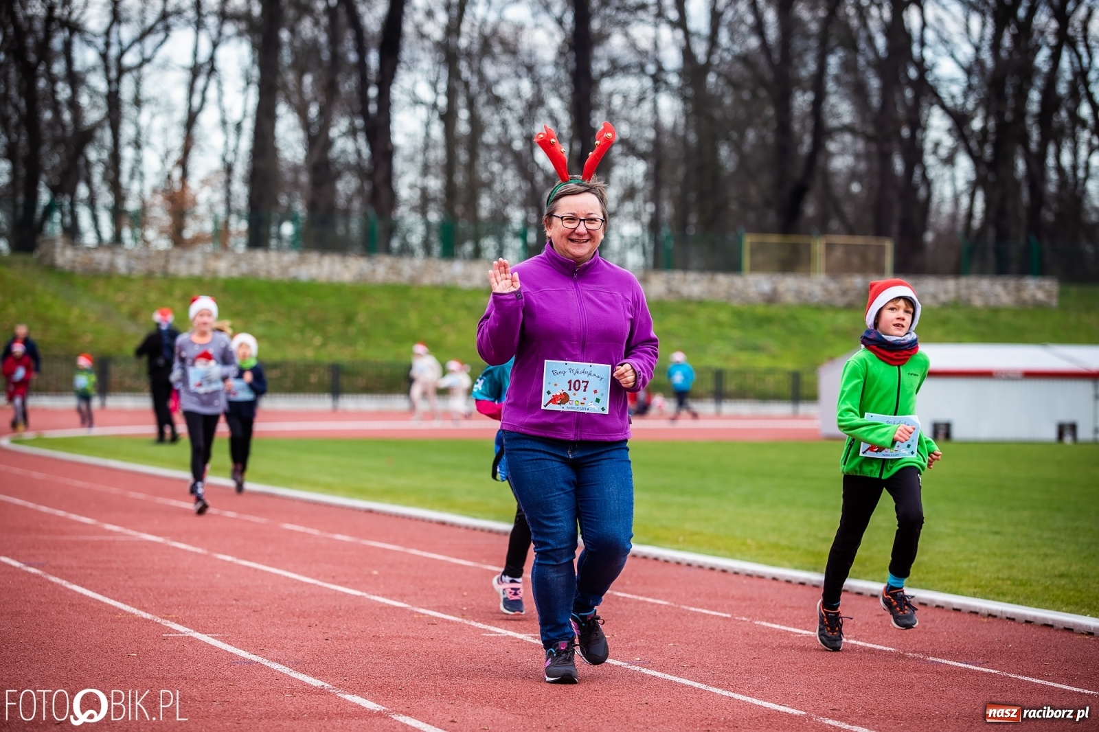 Zdjęcie w galerii na portalu naszraciborz.pl: Raciborski Bieg Mikołajkowy [FOTO i WIDEO] wiadomości z regionu