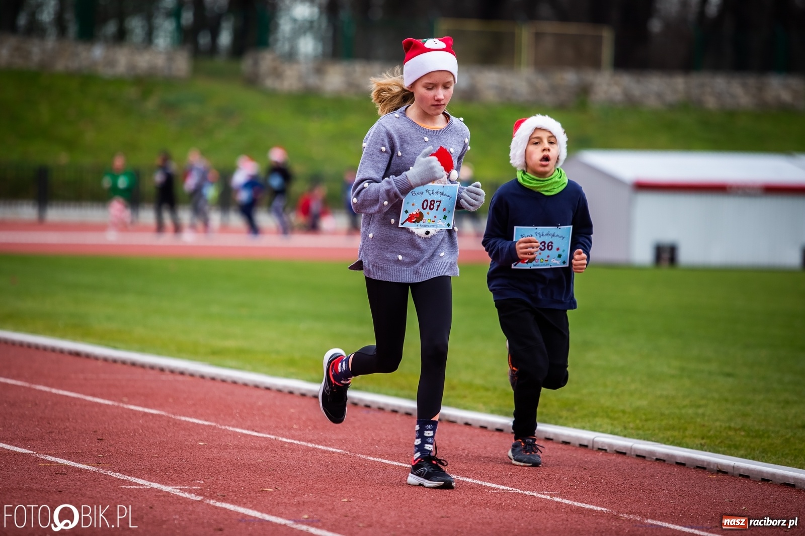 Zdjęcie w galerii na portalu naszraciborz.pl: Raciborski Bieg Mikołajkowy [FOTO i WIDEO] wiadomości z regionu