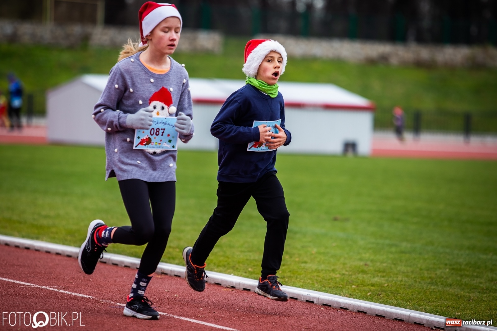 Zdjęcie w galerii na portalu naszraciborz.pl: Raciborski Bieg Mikołajkowy [FOTO i WIDEO] wiadomości z regionu