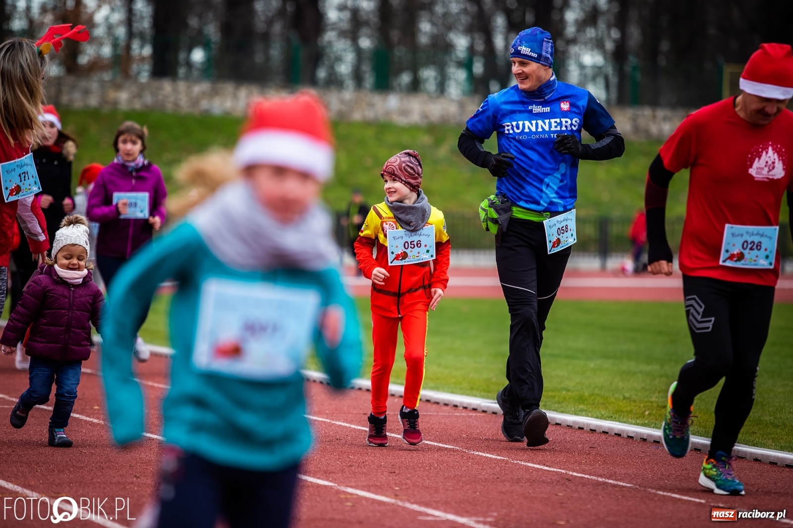 Zdjęcie w galerii na portalu naszraciborz.pl: Raciborski Bieg Mikołajkowy [FOTO i WIDEO] wiadomości z regionu