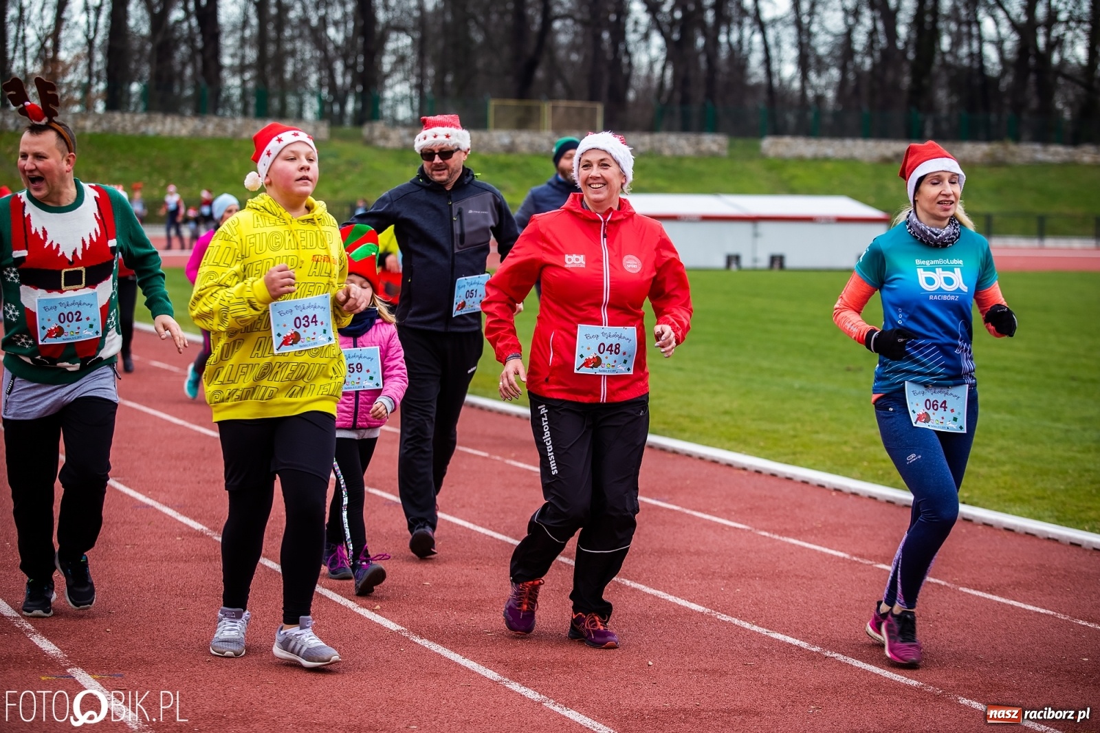 Zdjęcie w galerii na portalu naszraciborz.pl: Raciborski Bieg Mikołajkowy [FOTO i WIDEO] wiadomości z regionu