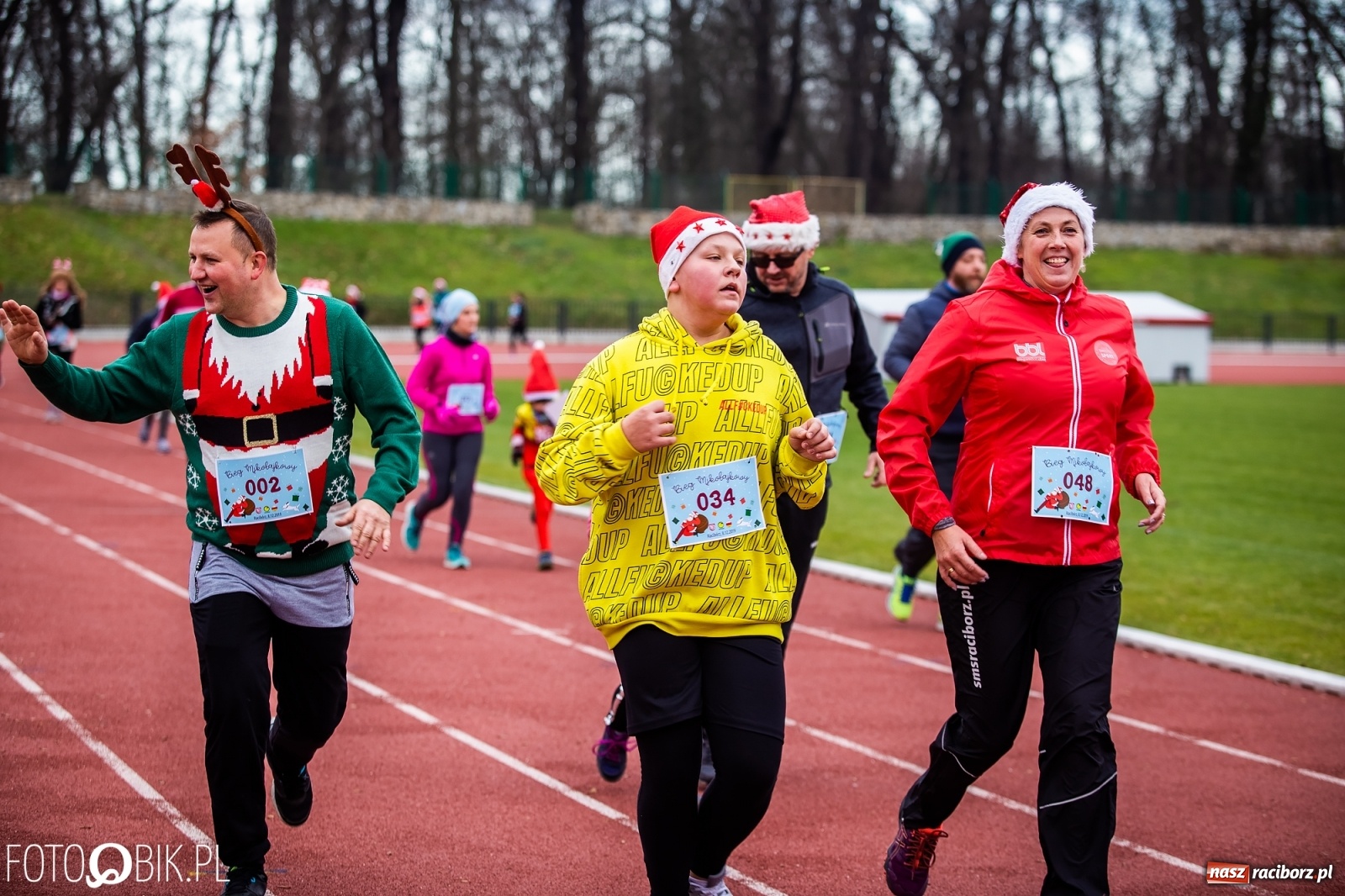 Zdjęcie w galerii na portalu naszraciborz.pl: Raciborski Bieg Mikołajkowy [FOTO i WIDEO] wiadomości z regionu