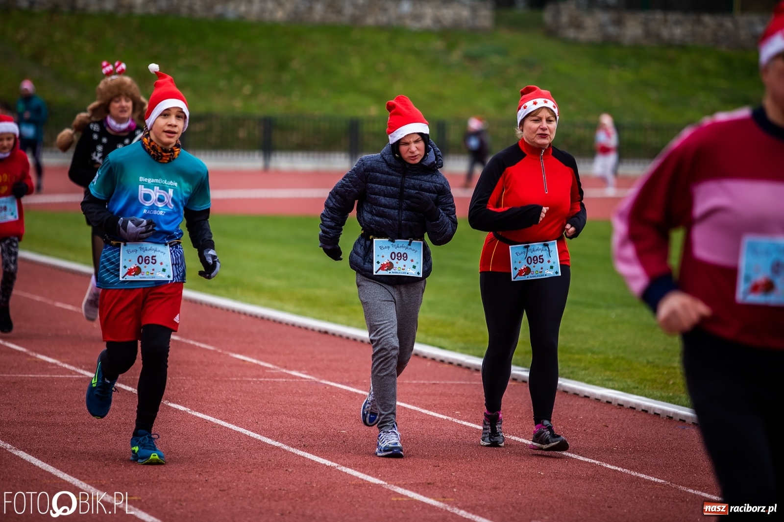 Zdjęcie w galerii na portalu naszraciborz.pl: Raciborski Bieg Mikołajkowy [FOTO i WIDEO] wiadomości z regionu