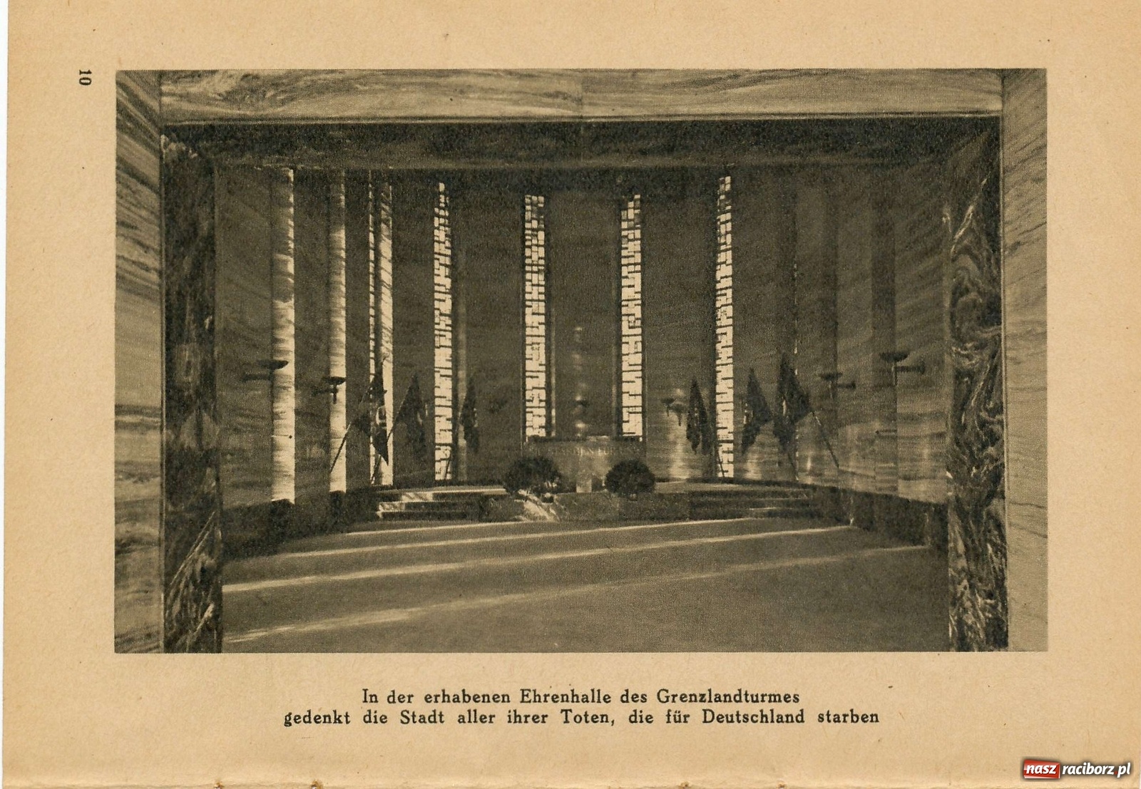 Zdjęcie w galerii na portalu naszraciborz.pl: III Rzesza w Raciborzu. Tajemnice wieży ciśnień [FOTO i WIDEO] wiadomości z regionu