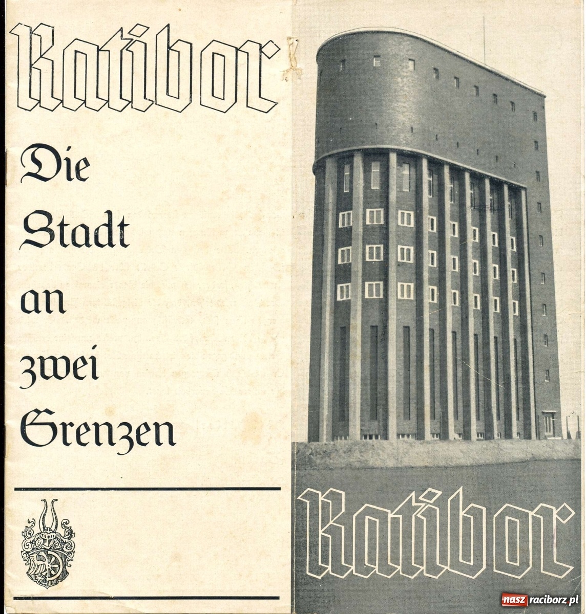 Zdjęcie w galerii na portalu naszraciborz.pl: III Rzesza w Raciborzu. Tajemnice wieży ciśnień [FOTO i WIDEO] wiadomości z regionu