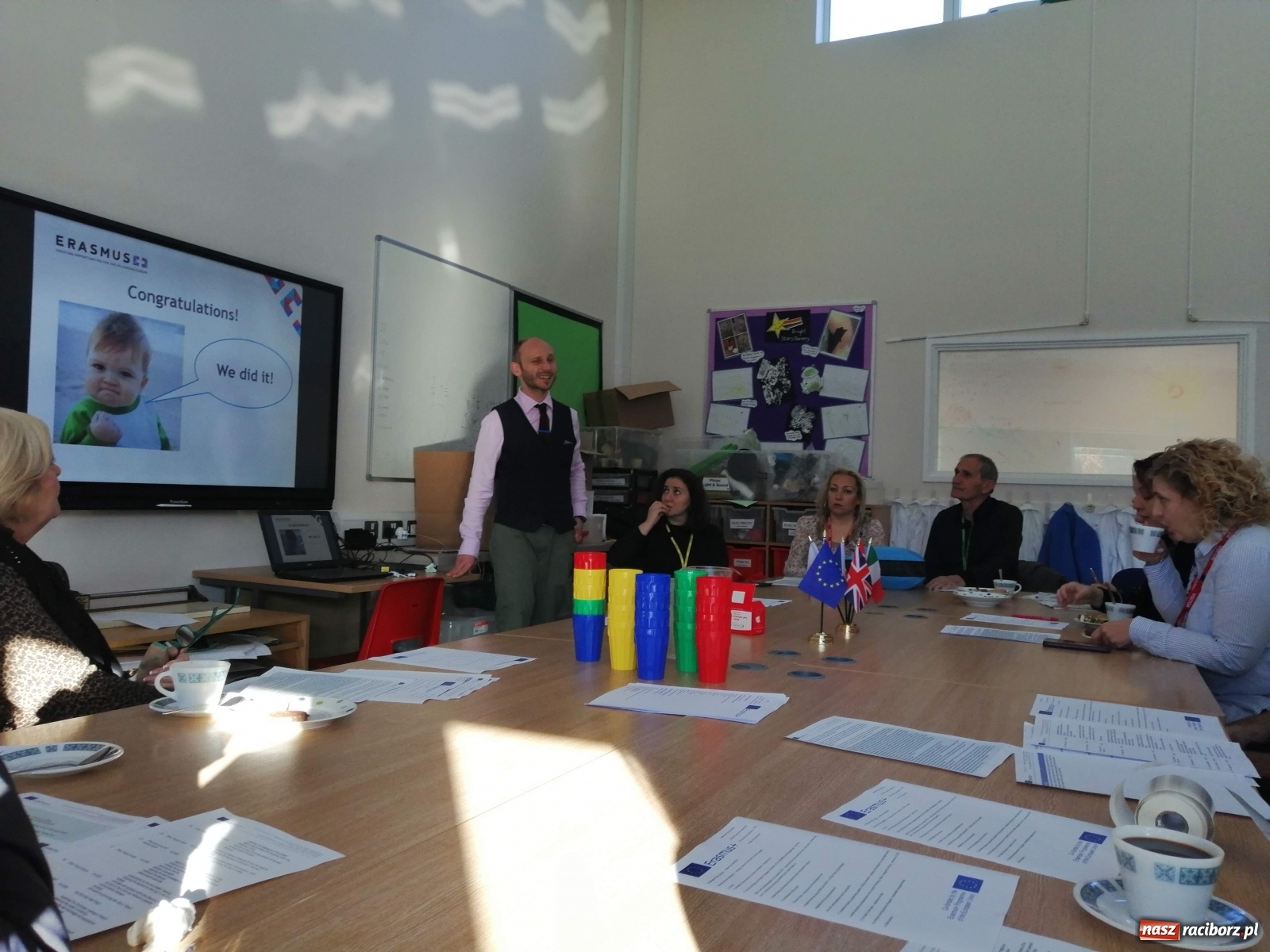 Zdjęcie w galerii na portalu naszraciborz.pl: Nauczyciele z Brzeźnicy w projekcie Erasmus+  wiadomości z regionu
