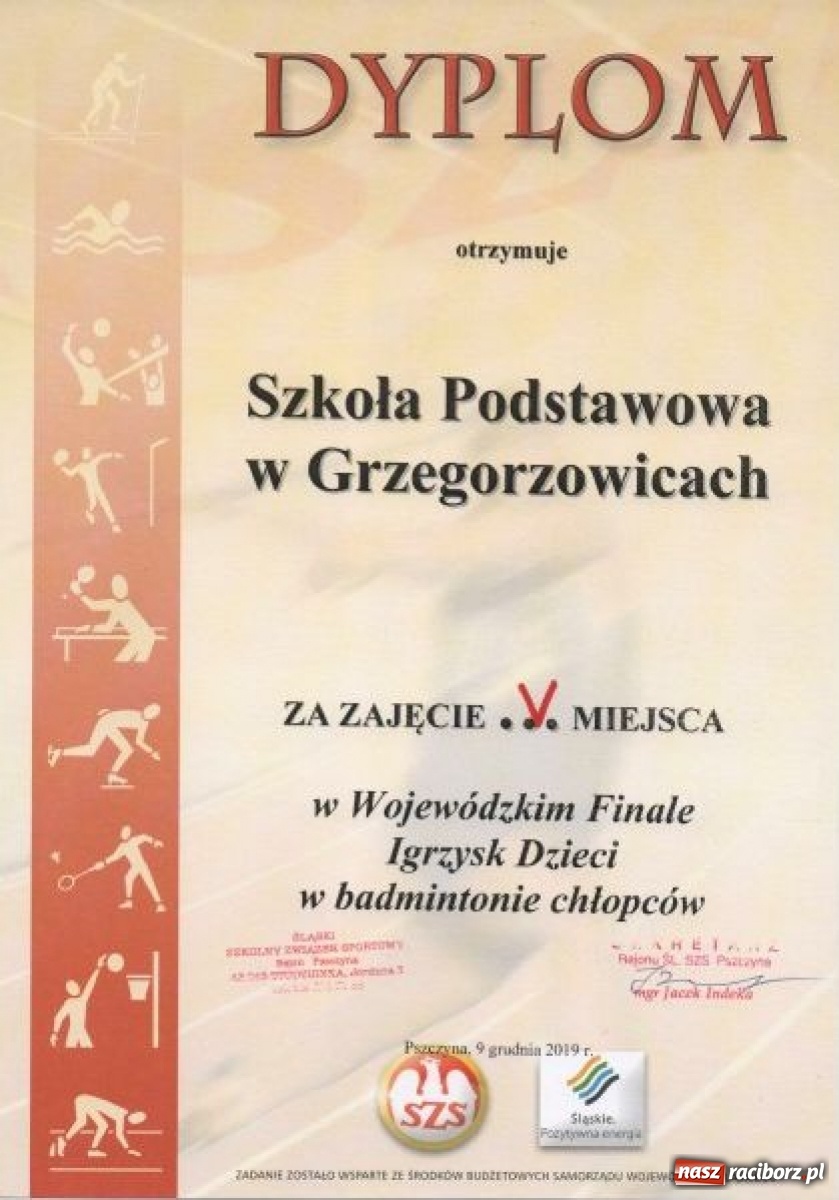 Zdjęcie w galerii na portalu naszraciborz.pl: Finał wojewódzki na piątkę  wiadomości z regionu