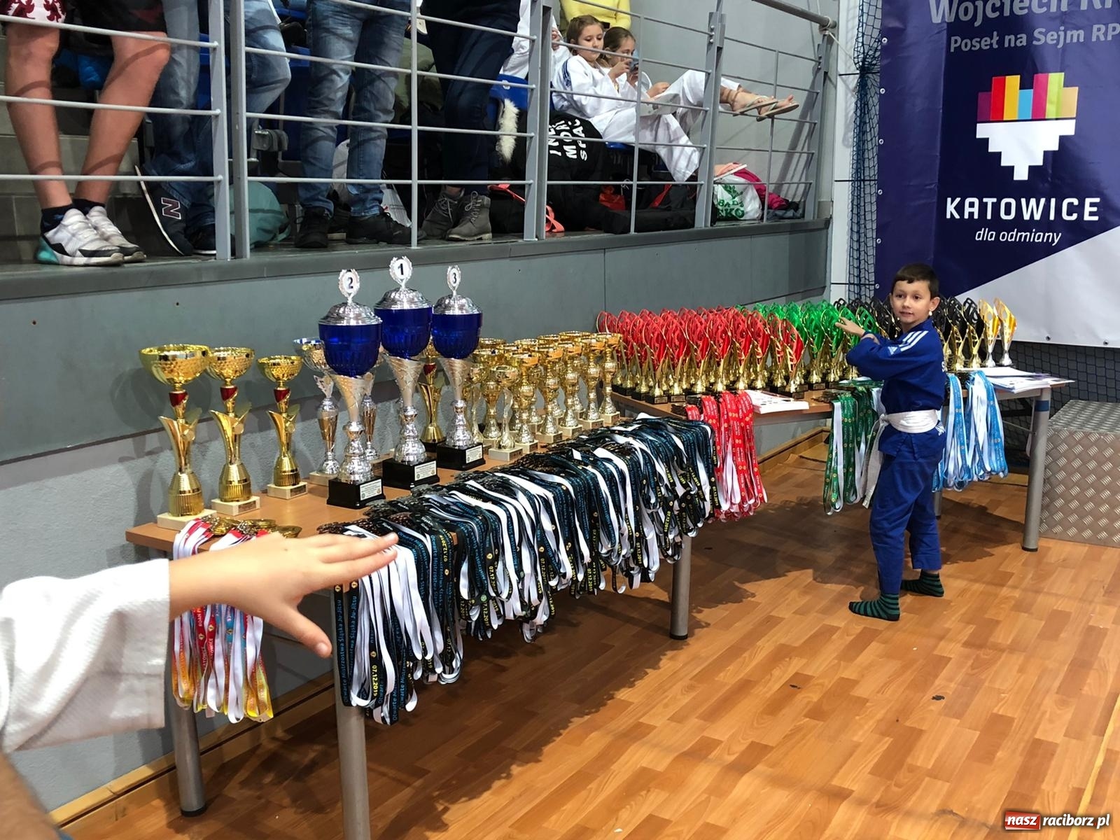 Zdjęcie w galerii na portalu naszraciborz.pl: Trzynaście medali Łamatora w Katowicach wiadomości z regionu
