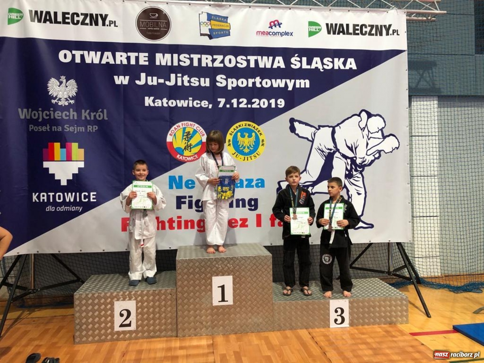 Zdjęcie w galerii na portalu naszraciborz.pl: Trzynaście medali Łamatora w Katowicach wiadomości z regionu