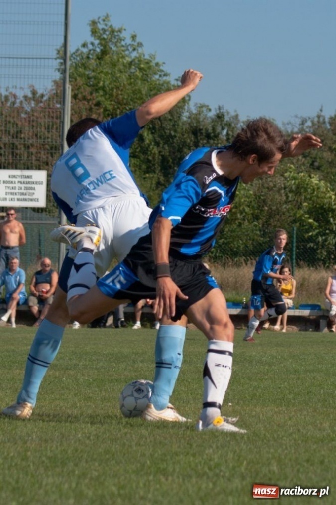 Zdjęcie w galerii na portalu naszraciborz.pl: Markowice rozbiły Chałupki wiadomości z regionu