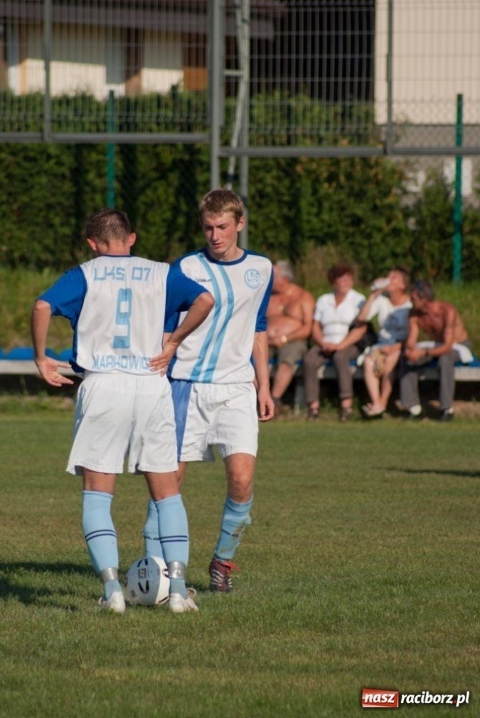 Zdjęcie w galerii na portalu naszraciborz.pl: Markowice rozbiły Chałupki wiadomości z regionu