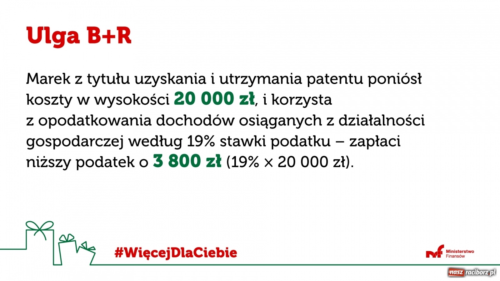 Zdjęcie w galerii na portalu naszraciborz.pl: Więcej dla Ciebie. Nowa kampania fiskusa  wiadomości z regionu