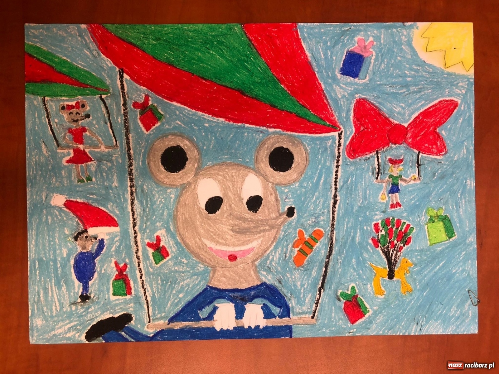 Zdjęcie w galerii na portalu naszraciborz.pl: Gwiazdka jak z bajki. Konkurs plastyczny rozstrzygnięty wiadomości z regionu