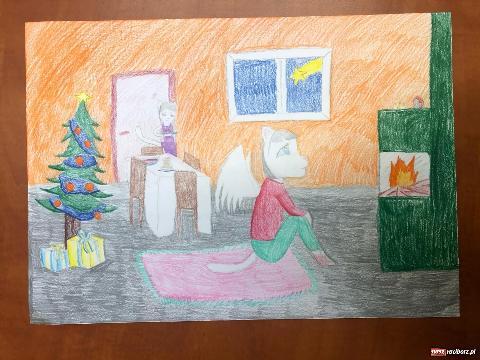 Zdjęcie w galerii na portalu naszraciborz.pl: Gwiazdka jak z bajki. Konkurs plastyczny rozstrzygnięty wiadomości z regionu