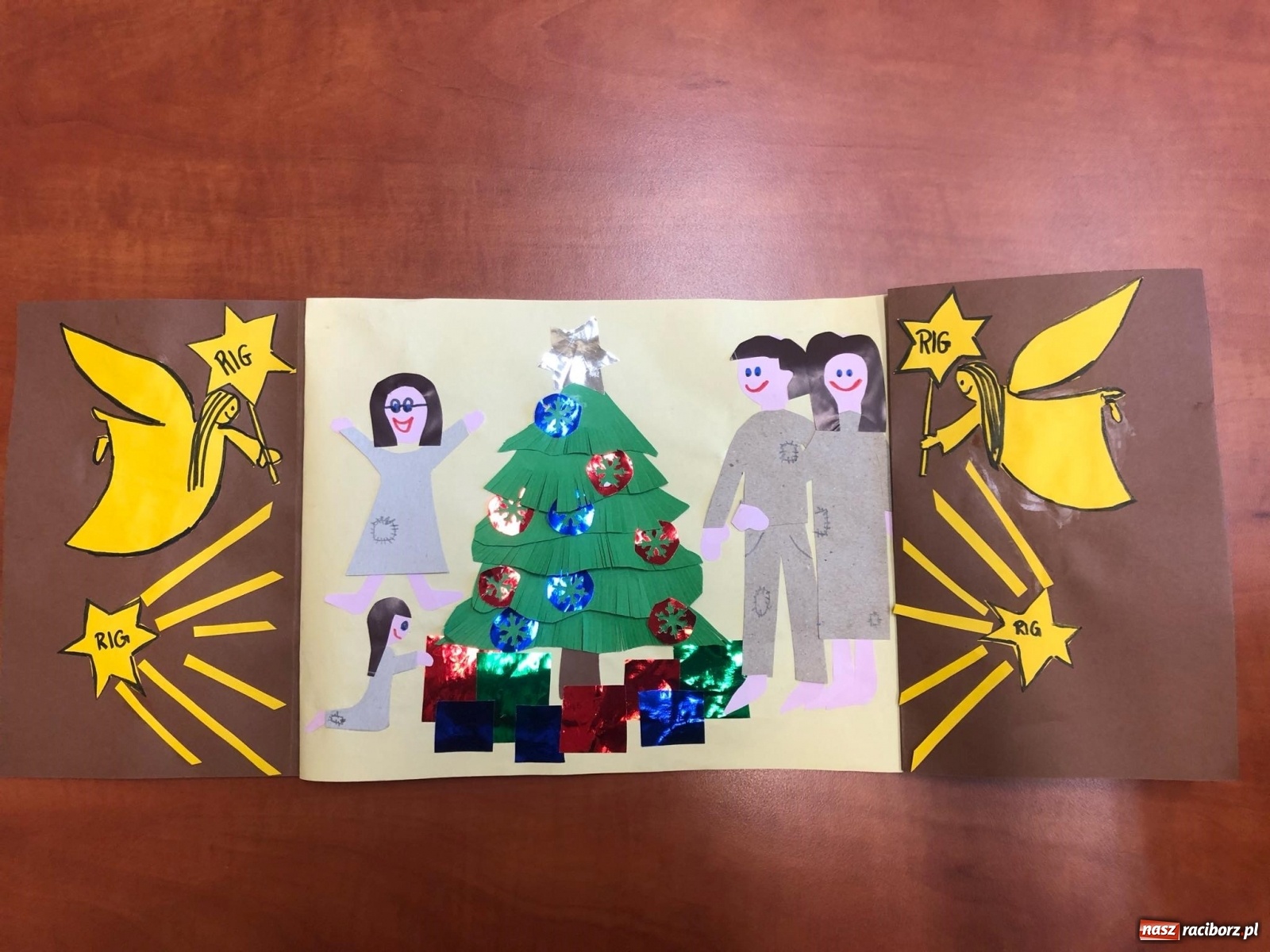 Zdjęcie w galerii na portalu naszraciborz.pl: Gwiazdka jak z bajki. Konkurs plastyczny rozstrzygnięty wiadomości z regionu