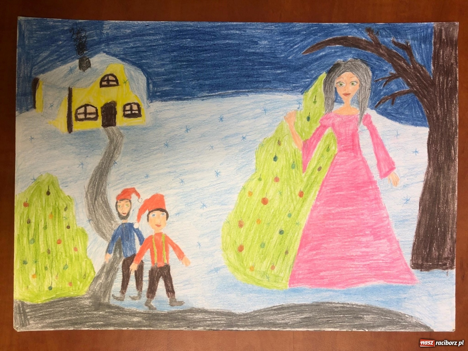 Zdjęcie w galerii na portalu naszraciborz.pl: Gwiazdka jak z bajki. Konkurs plastyczny rozstrzygnięty wiadomości z regionu