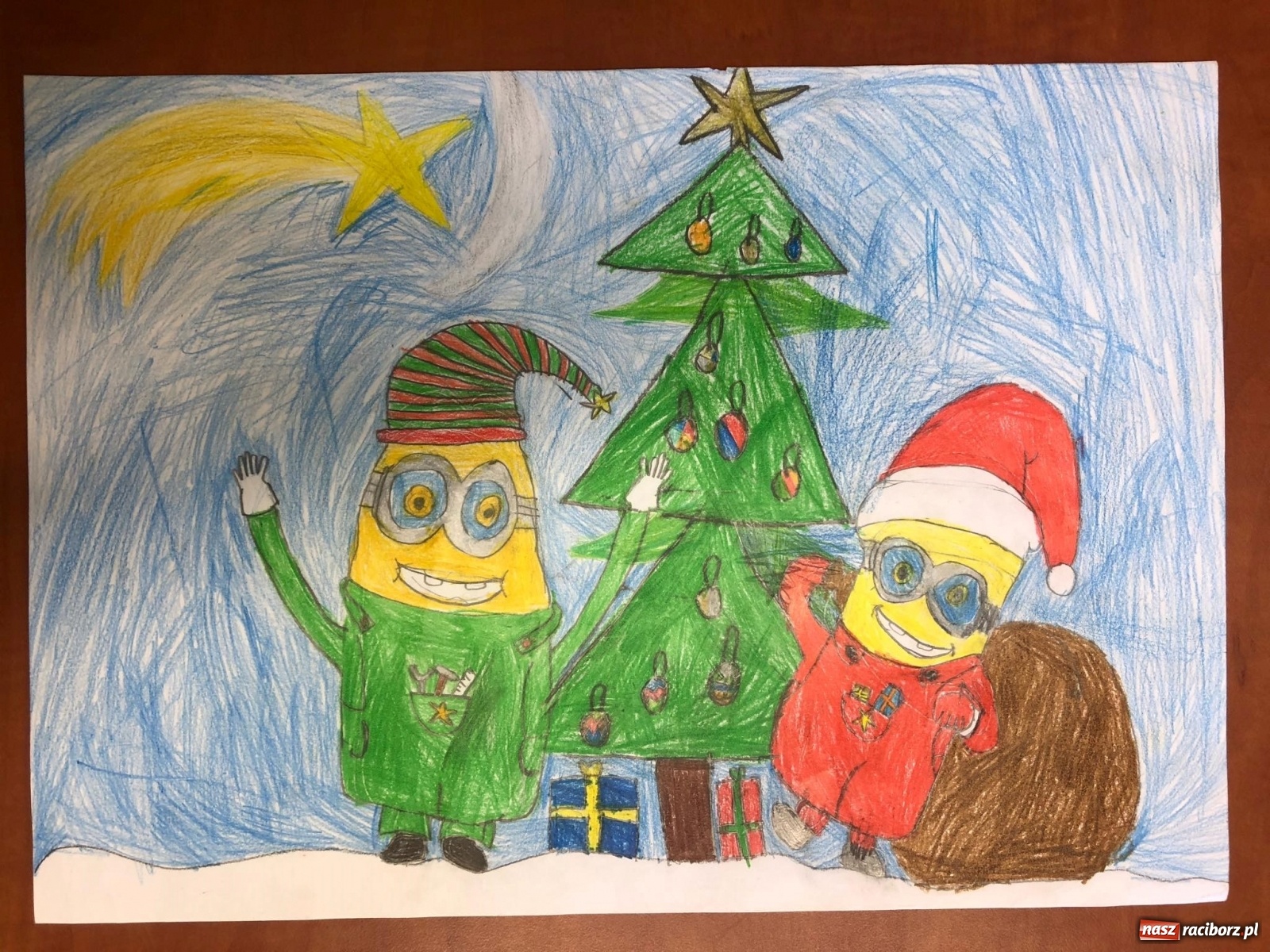 Zdjęcie w galerii na portalu naszraciborz.pl: Gwiazdka jak z bajki. Konkurs plastyczny rozstrzygnięty wiadomości z regionu