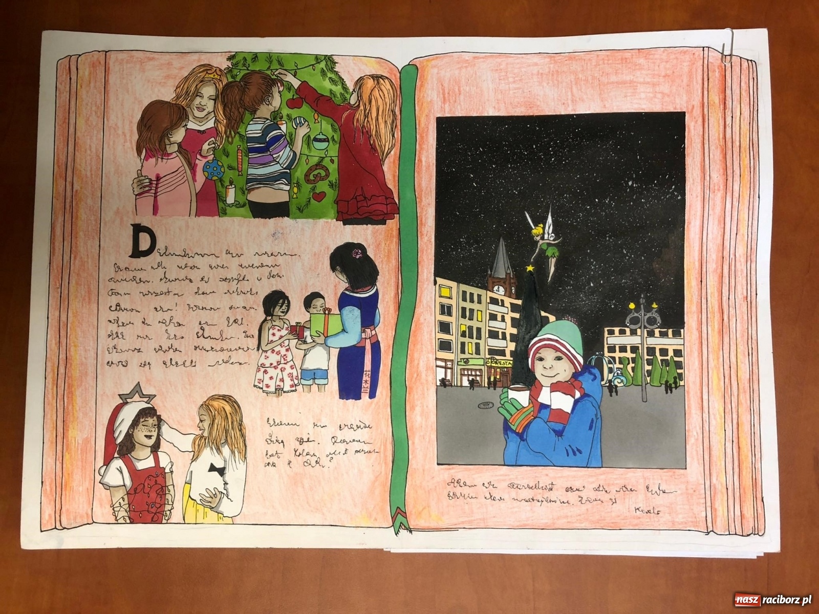 Zdjęcie w galerii na portalu naszraciborz.pl: Gwiazdka jak z bajki. Konkurs plastyczny rozstrzygnięty wiadomości z regionu