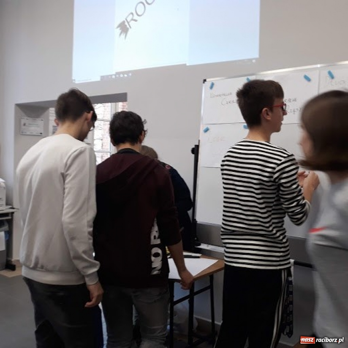 Zdjęcie w galerii na portalu naszraciborz.pl: Warsztaty grafiki komputerowej i doradztwa zawodowego w raciborskim Ekonomiku wiadomości z regionu