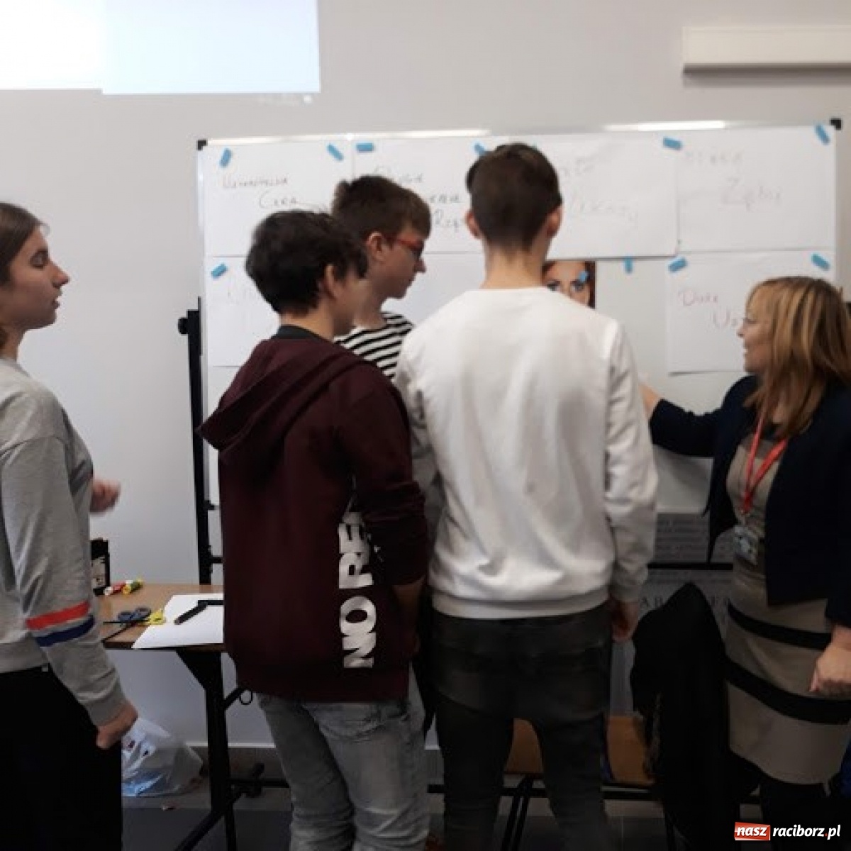 Zdjęcie w galerii na portalu naszraciborz.pl: Warsztaty grafiki komputerowej i doradztwa zawodowego w raciborskim Ekonomiku wiadomości z regionu