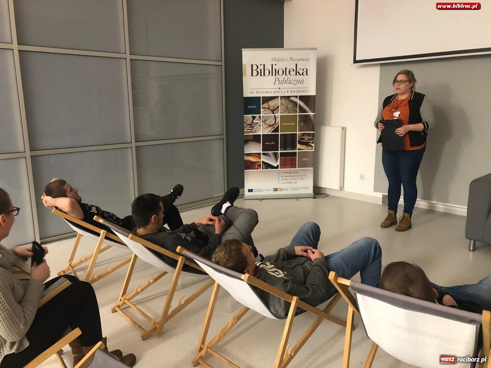 Zdjęcie w galerii na portalu naszraciborz.pl: Klub Filmowy w bibliotece – idą zmiany!  wiadomości z regionu