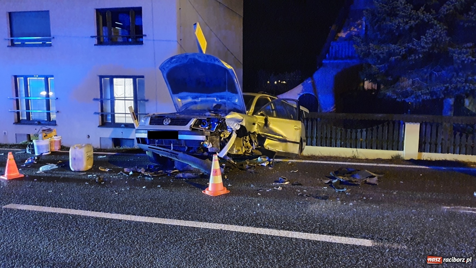 Zdjęcie w galerii na portalu naszraciborz.pl: Zderzenie na Gliwickiej w Raciborzu [FOTO i WIDEO]  wiadomości z regionu